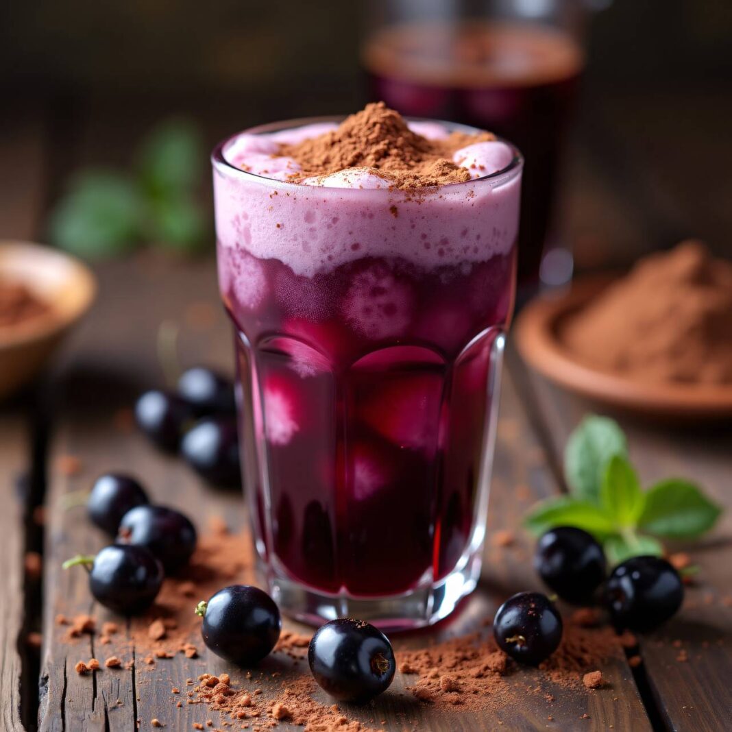 Schokoladenleckerei mit Früchten Rezept Schokoladenleckerei mit Früchten Rezept