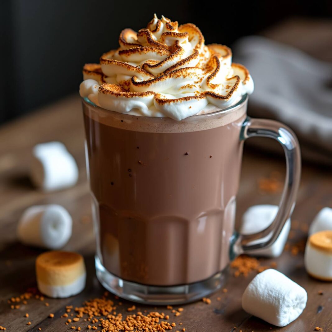 Schokomilch (mit Marshmallows) Rezept Schokomilch (mit Marshmallows) Rezept