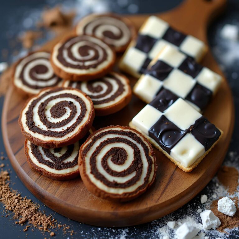 Schwarz-Weiss-Gebäck Rezept