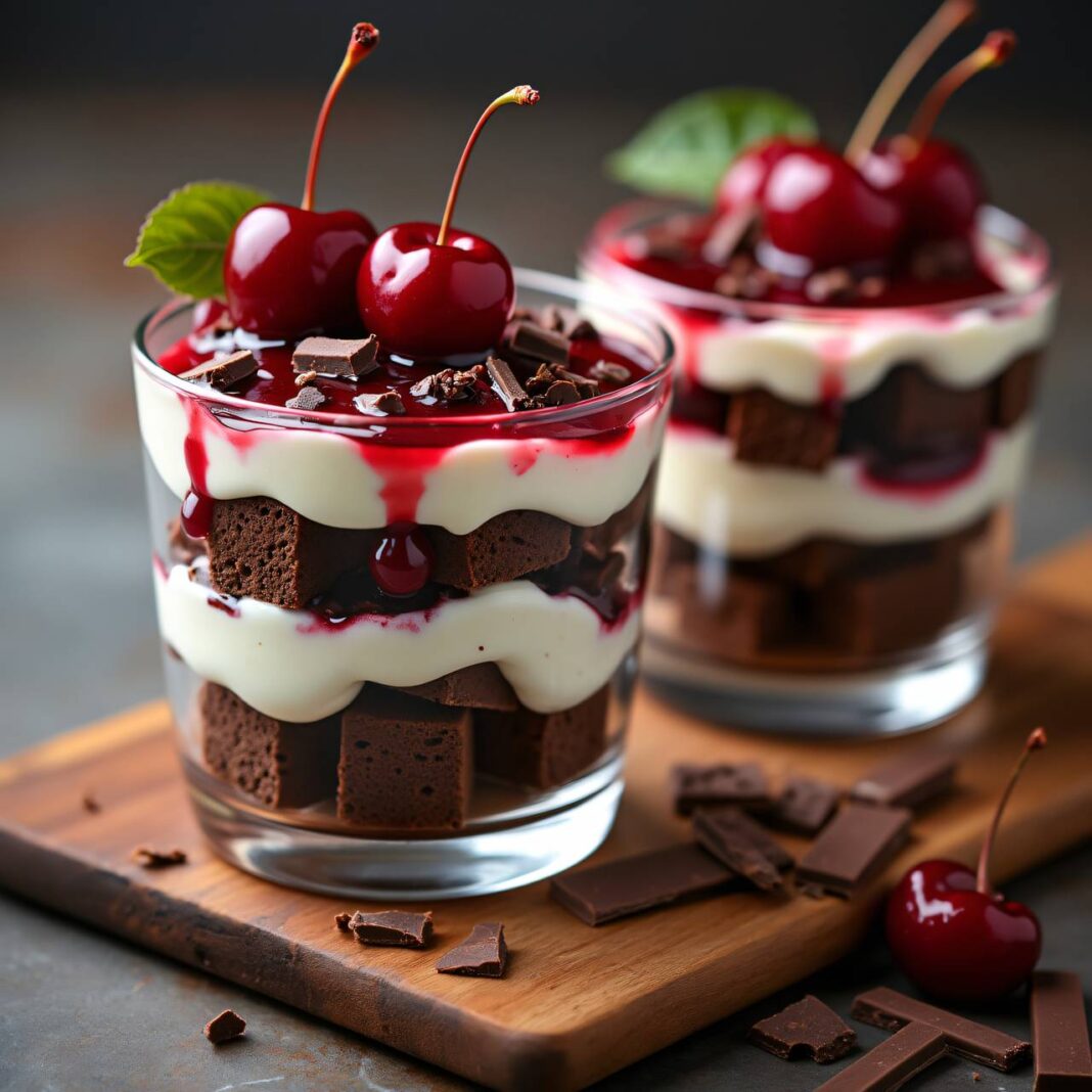 Schwarzwälder Dessert Rezept Schwarzwälder Dessert Rezept