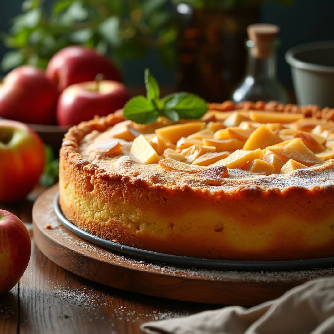 Schwedische Apfeltorte Rezept Schwedische Apfeltorte Rezept