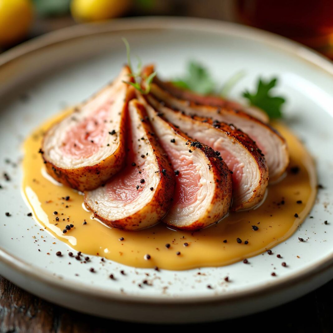 Schweinefilet mit Sahnesauce Rezept Schweinefilet mit Sahnesauce Rezept