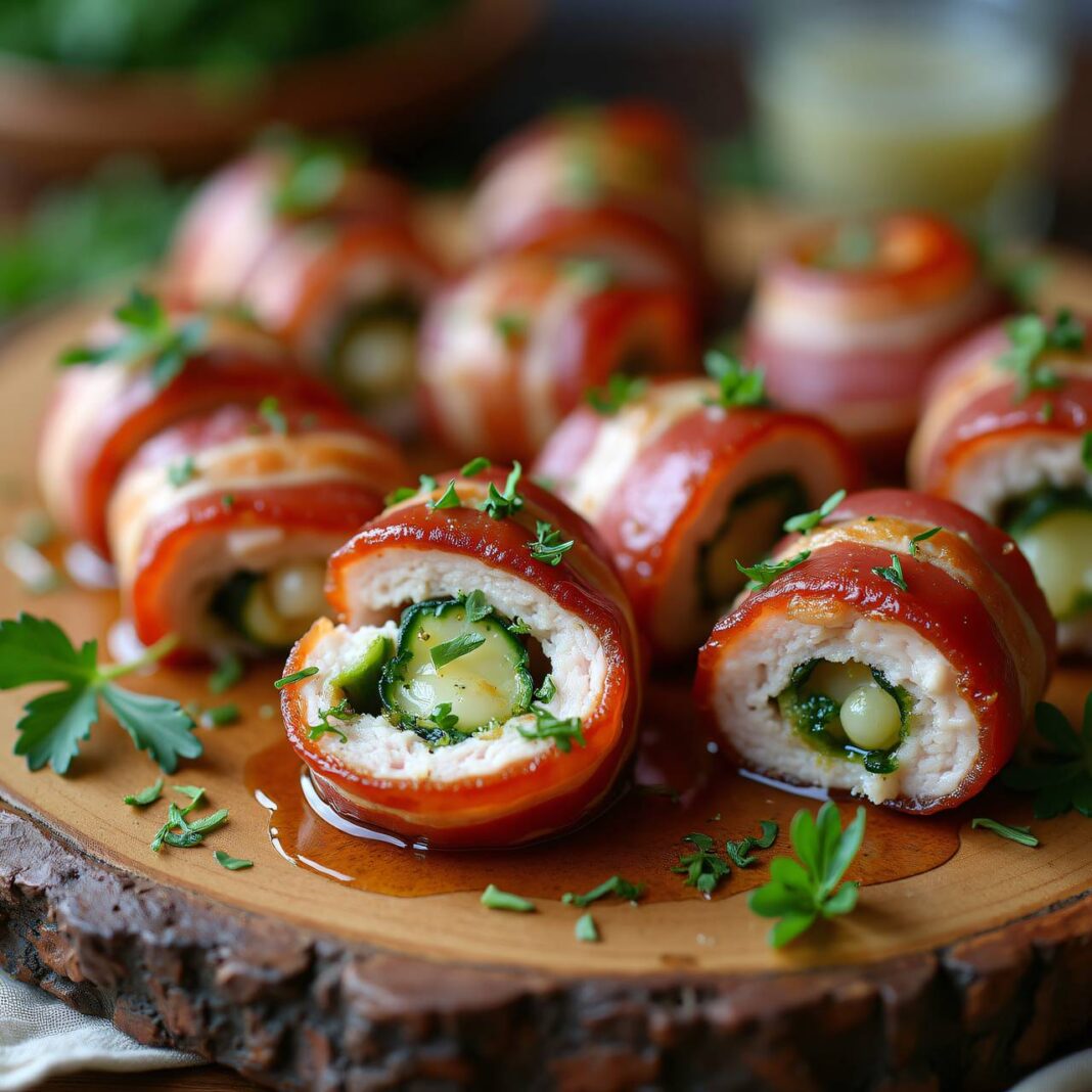 Schweinemedaillons mit Speck Rezept Schweinemedaillons mit Speck Rezept