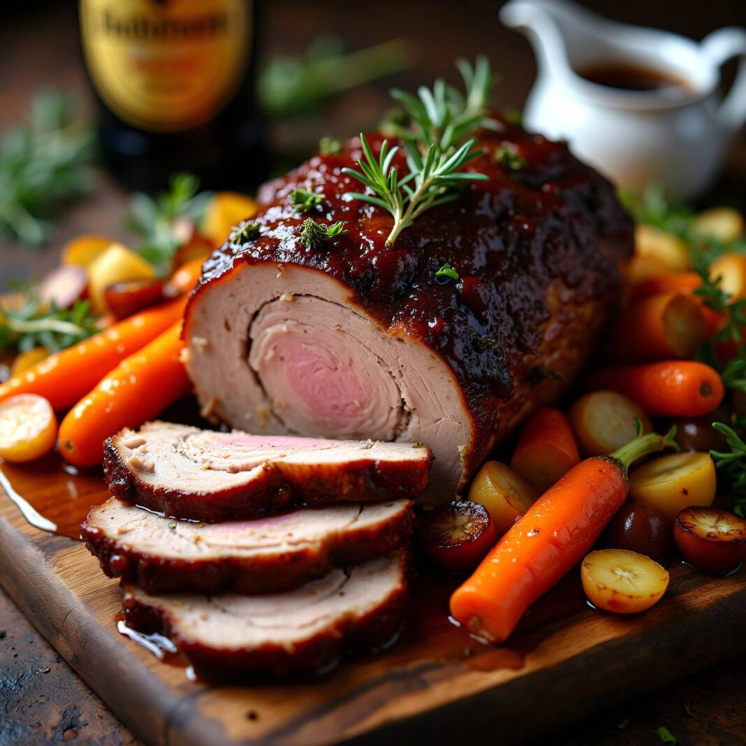 Schweinsbraten mit Bier Rezept Schweinsbraten mit Bier Rezept