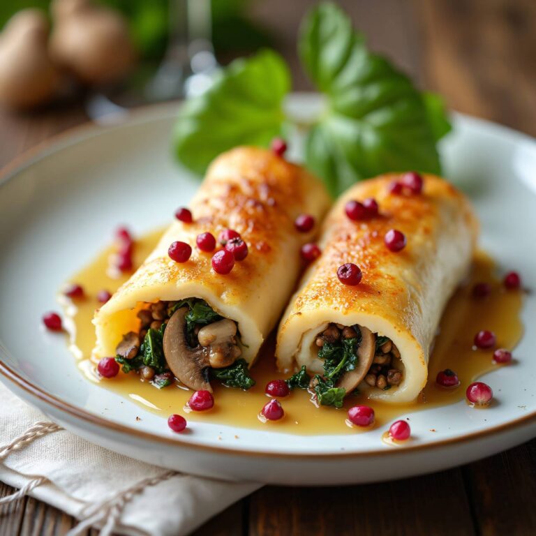 Seezungen-Röllchen mit Rosa Pfeffer Rezept