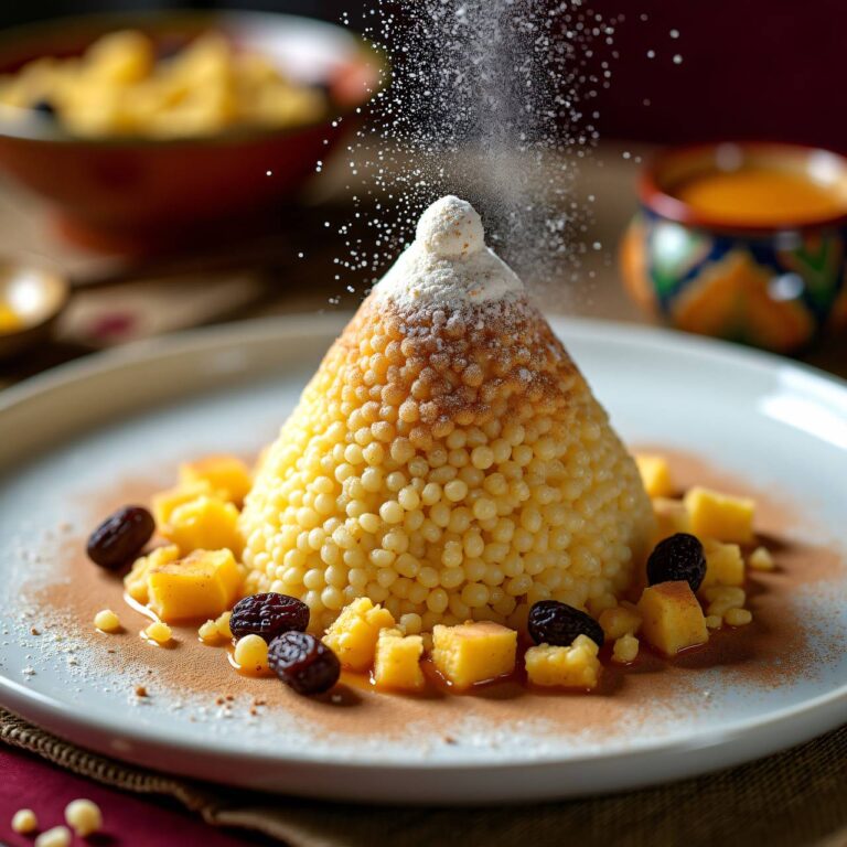 Seffa (Süsser Couscous) Rezept