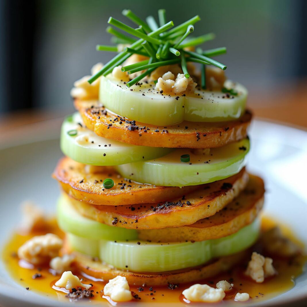 Sellerietürmchen mit Blauschimmelkäse Rezept Sellerietürmchen mit Blauschimmelkäse Rezept