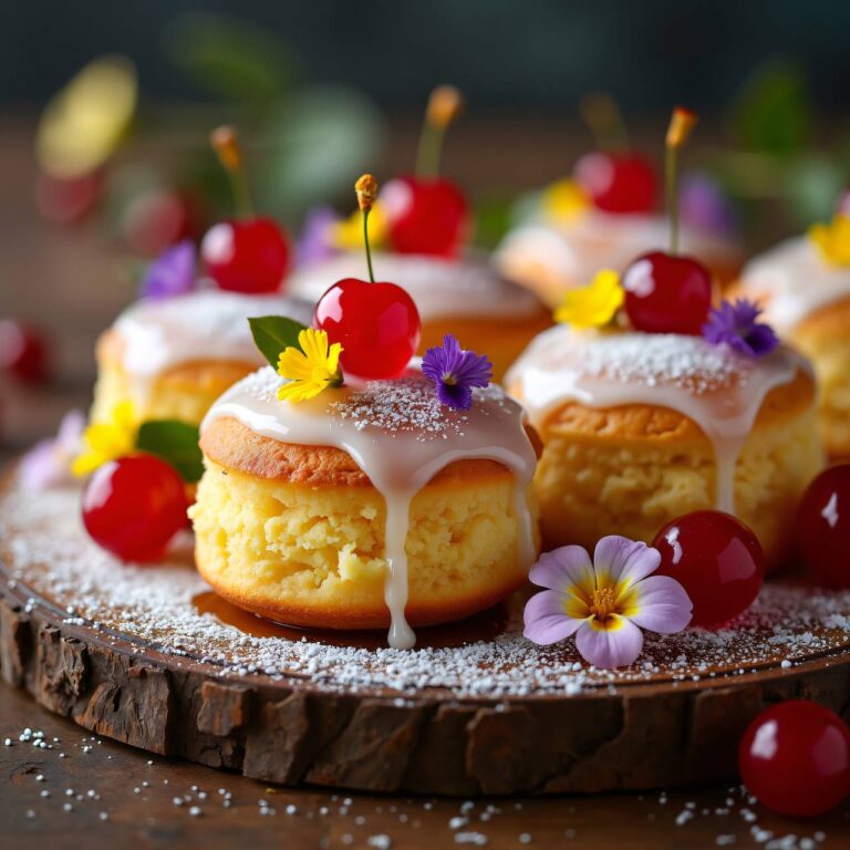 Sirup-Minicakes Rezept