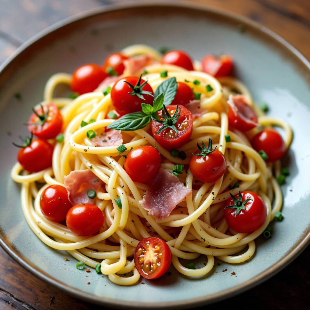 Sommer-Carbonara Rezept Sommer-Carbonara Rezept