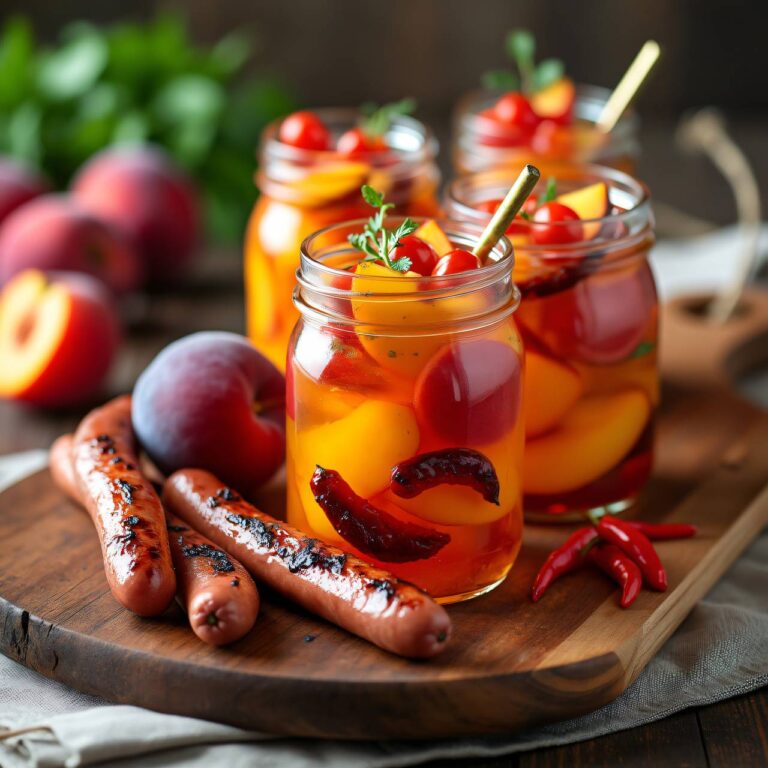 Sommer-Grillmix mit süss-scharfen Früchten Rezept