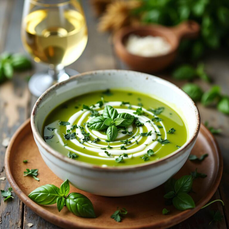 Sommer-Kräutersuppe Rezept