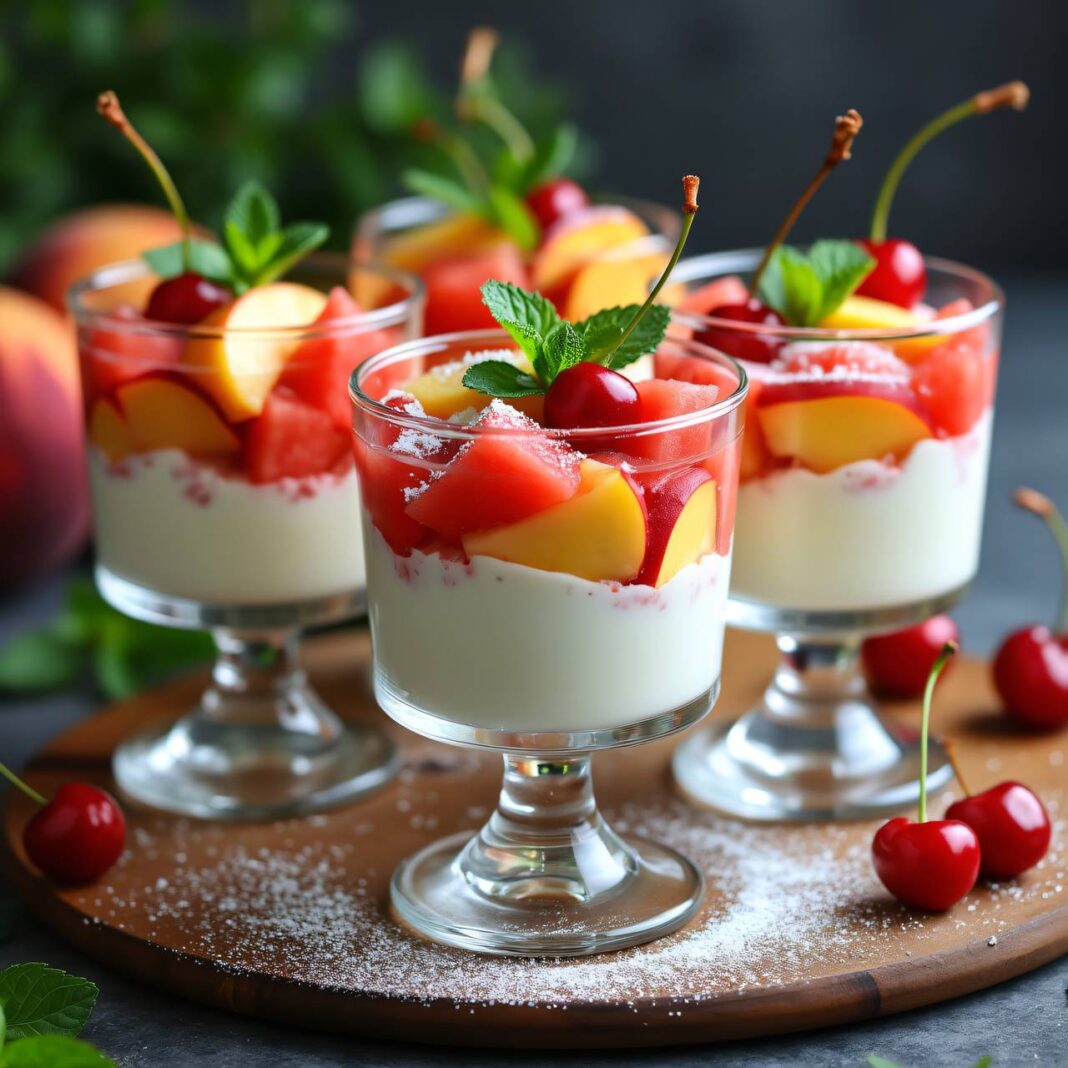 Sommerfrüchte-Trifle Rezept Sommerfrüchte-Trifle Rezept