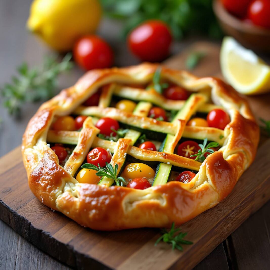 Sommergemüse-Jalousie Rezept Sommergemüse-Jalousie Rezept