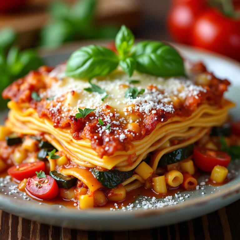 Sommergemüse-Lasagne (Vegetarische Lasagne) Rezept