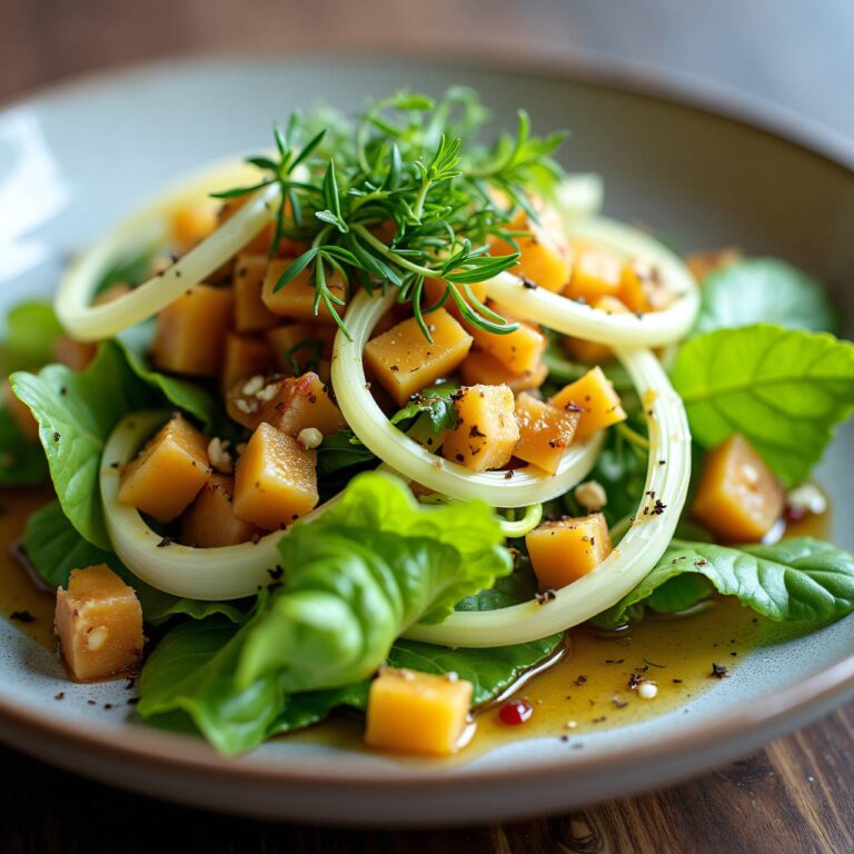 Sommersalat mit Trockenfleisch Rezept