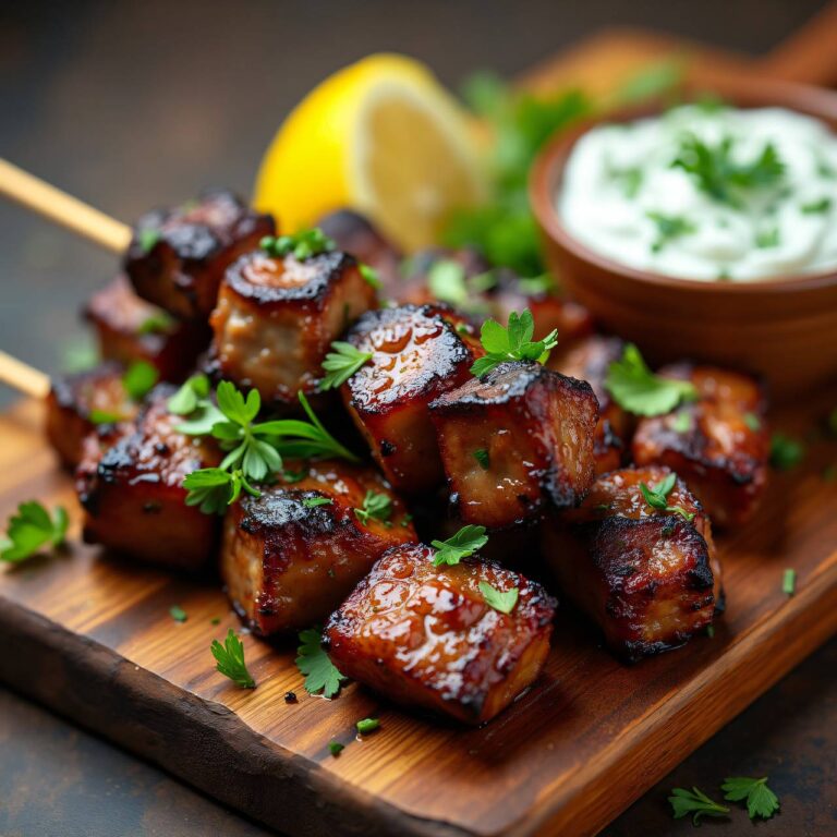 Souvlaki mit Tzatziki Rezept