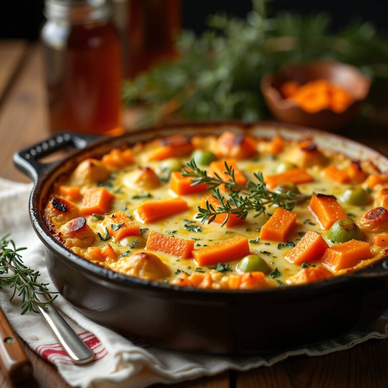 Spätzli-Gemüse-Gratin Rezept