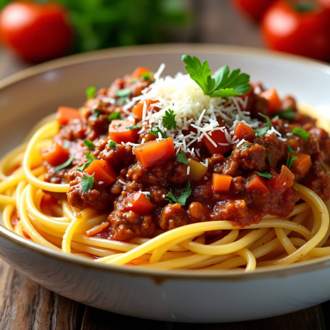 Spaghetti Bolognese Rezept Spaghetti Bolognese Rezept