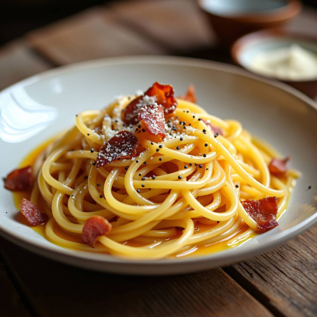 Spaghetti Carbonara Rezept Spaghetti Carbonara Rezept