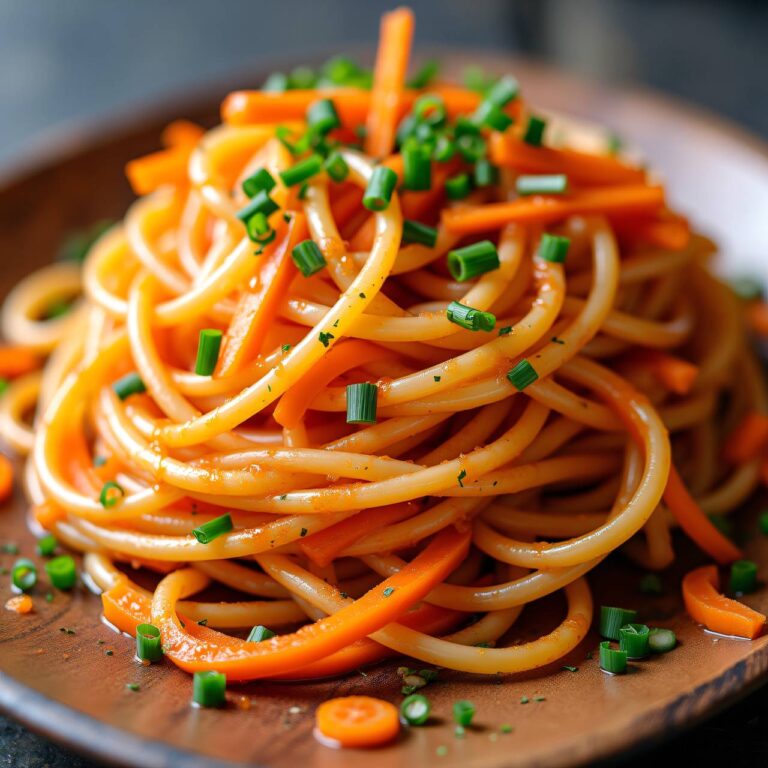 Spaghetti-Karotten-Salat Rezept