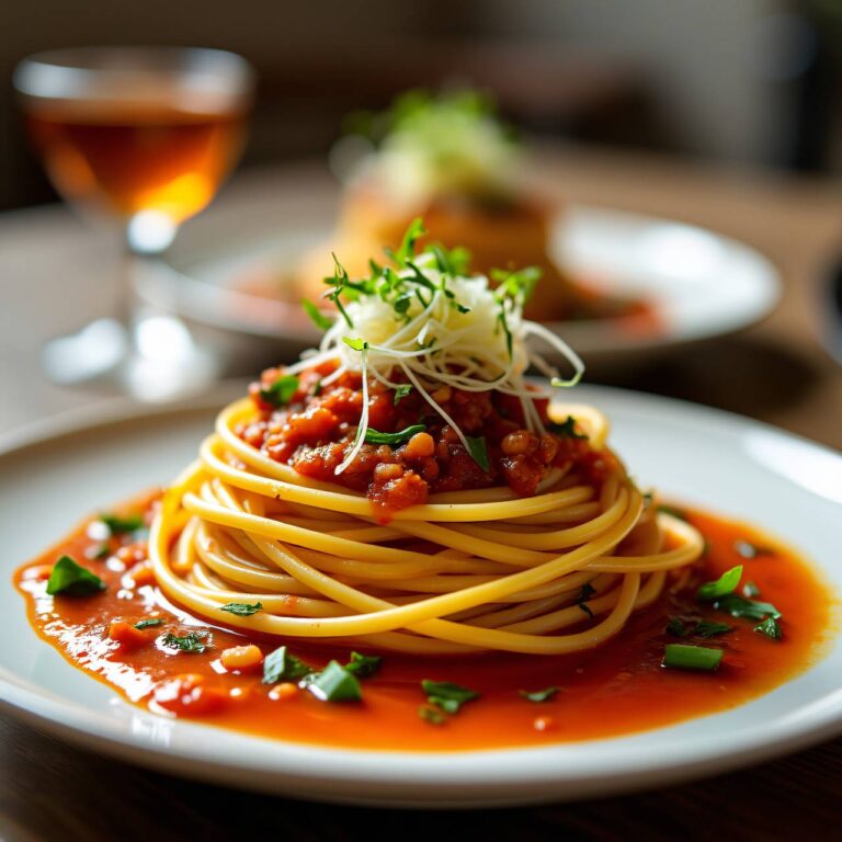 Spaghetti mit Frühlings-Sauce Rezept