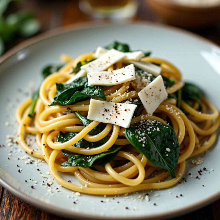Spaghetti mit Salbei, Wirsing und Frischkäse Rezept