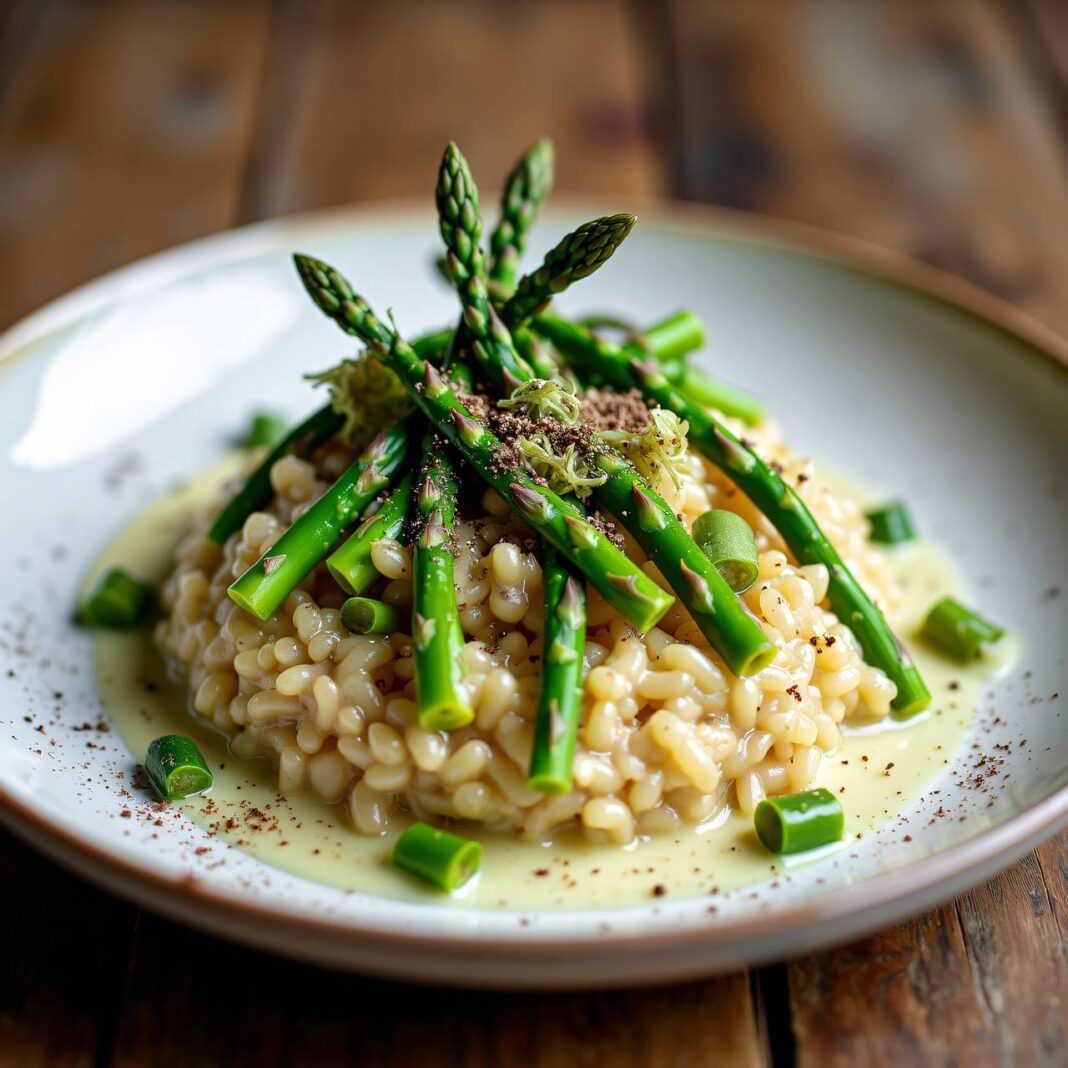 Spargel-Gerstenrisotto Rezept Spargel-Gerstenrisotto Rezept