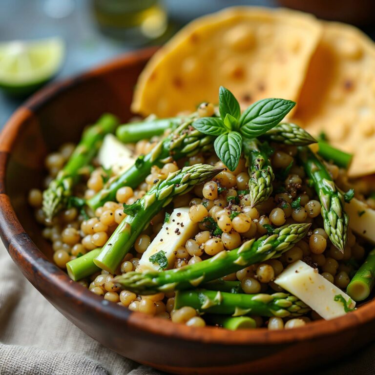 Spargelsalat mit Linsen Rezept