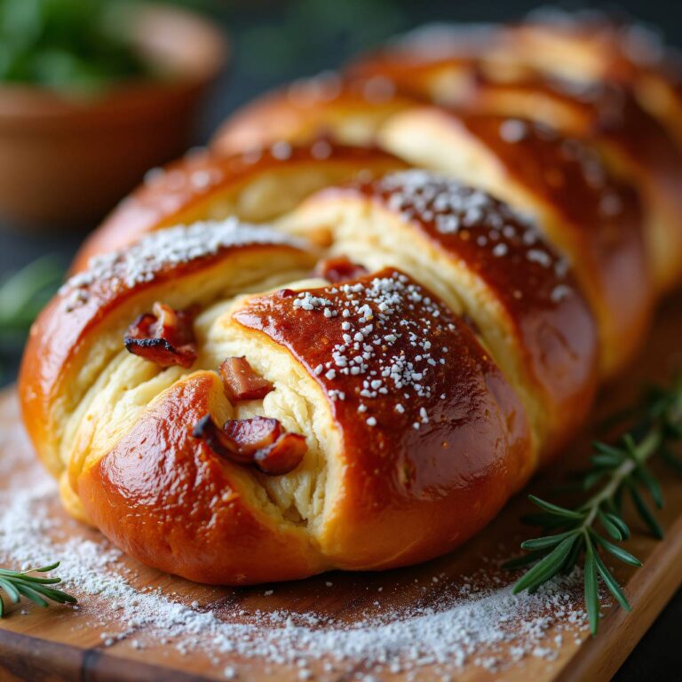 Speck-Zwiebel-Brot Rezept