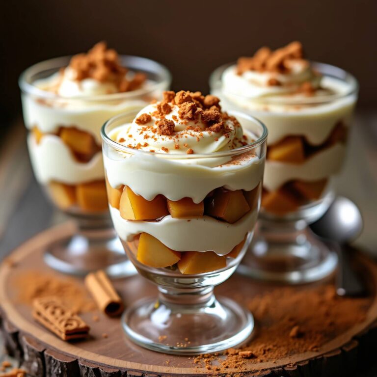 Spekulatius-Apfel-Tiramisu im Glas Rezept