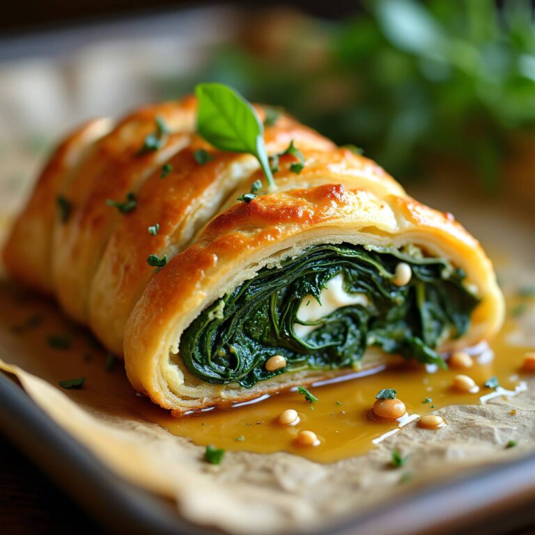Spinat-Ricotta-Strudel Rezept