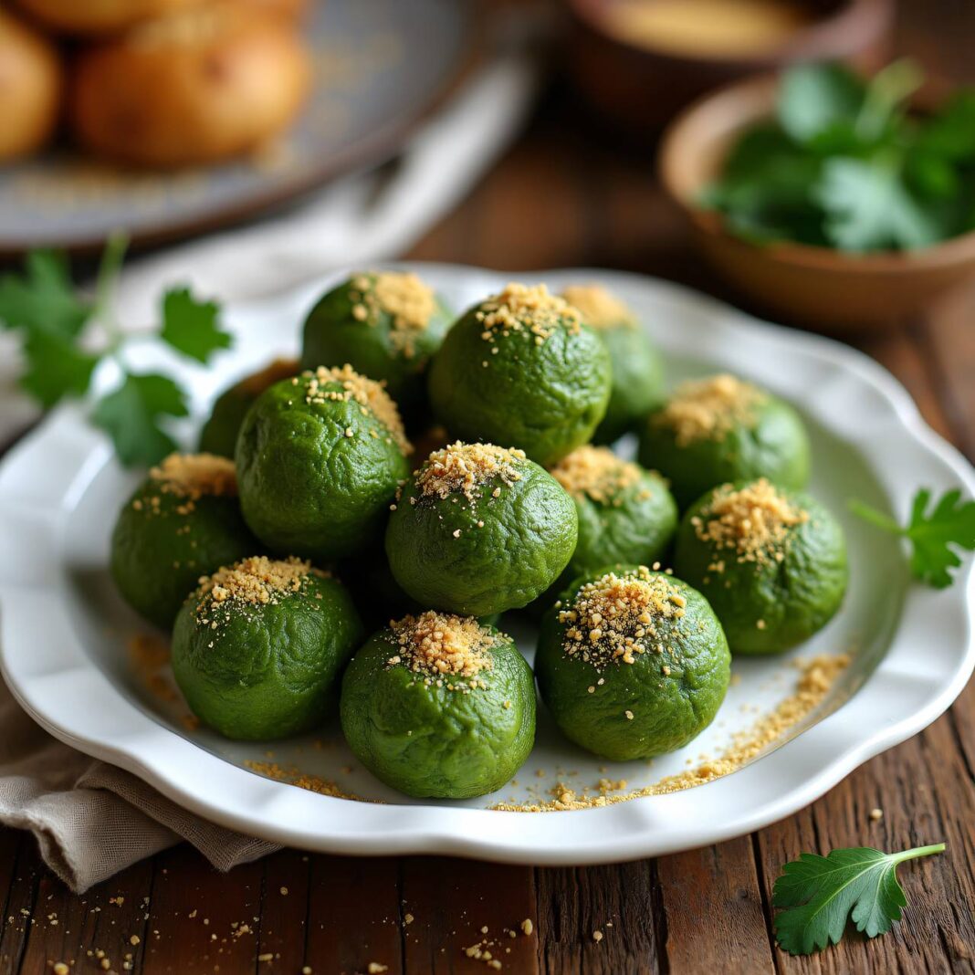 Spinatbällchen Art Rezept Spinatbällchen Art Rezept