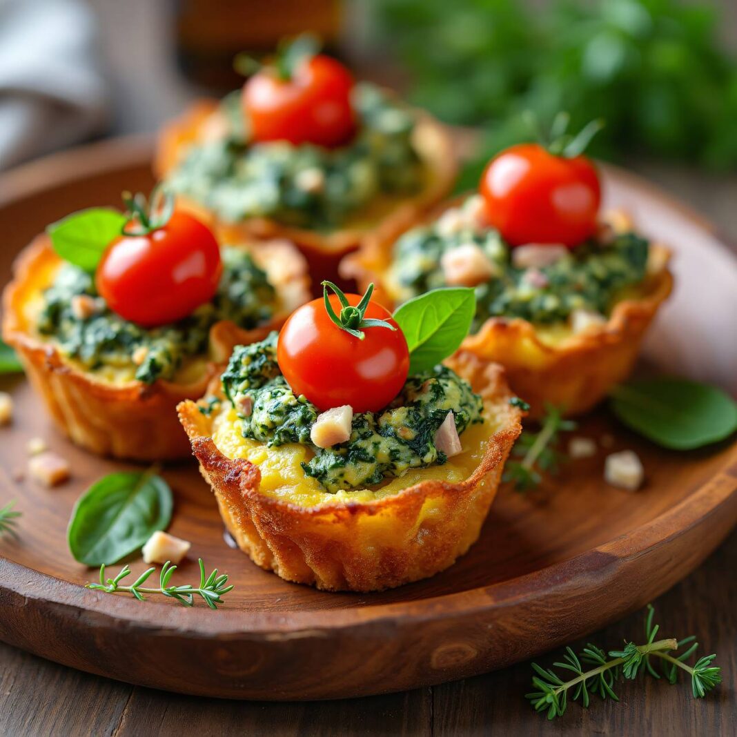 Spinatmuffins mit Röstiboden Rezept Spinatmuffins mit Röstiboden Rezept