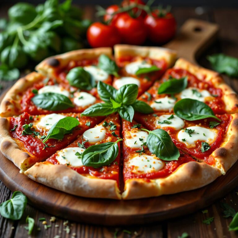 Spinatpizza Rezept