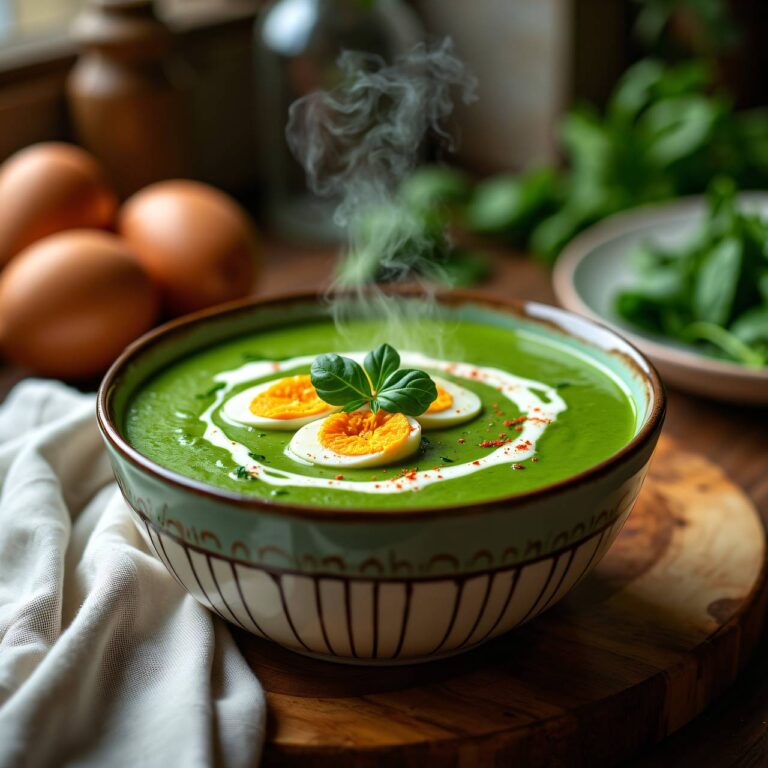 Spinatsuppe Rezept