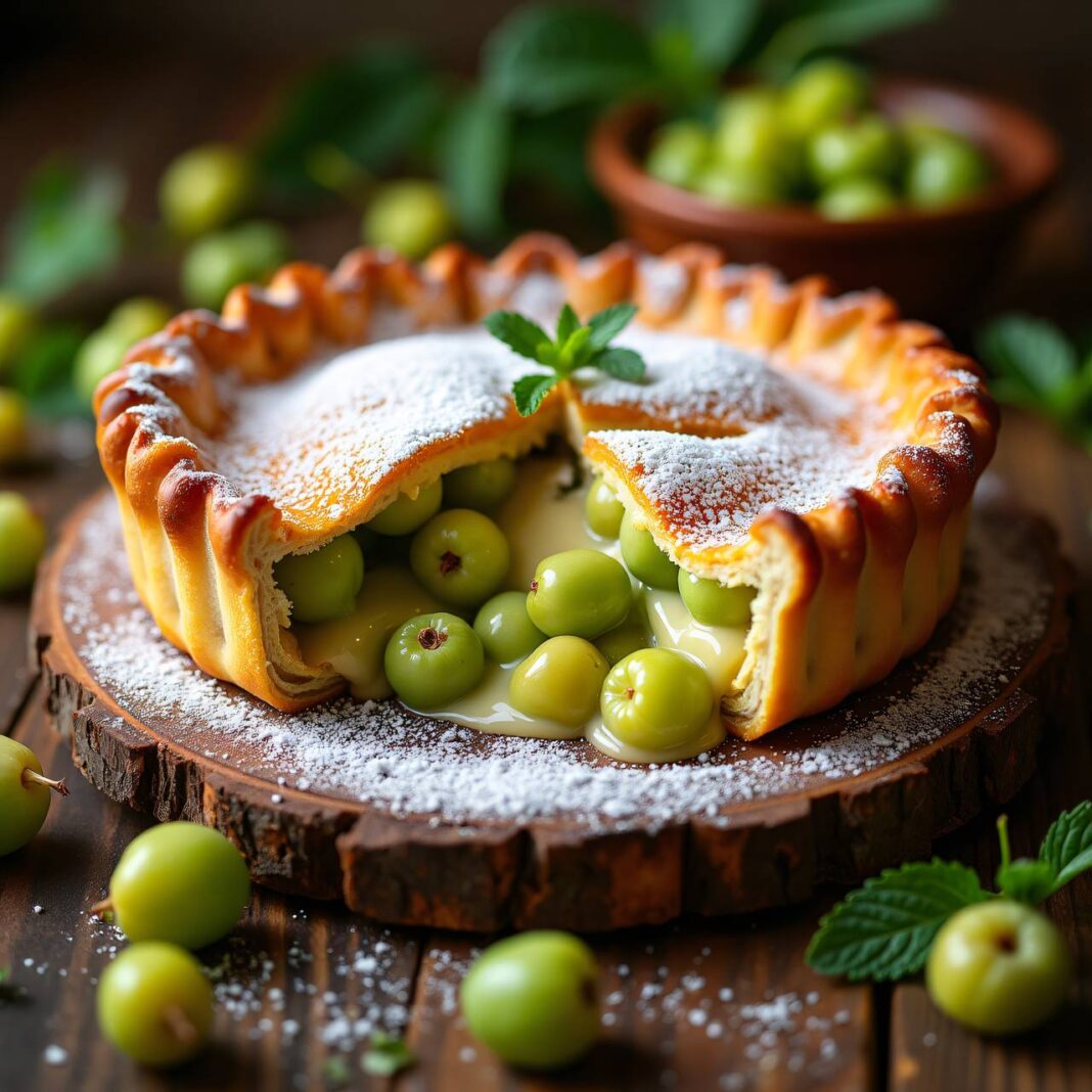 Stachelbeerkuchen Rezept Stachelbeerkuchen Rezept