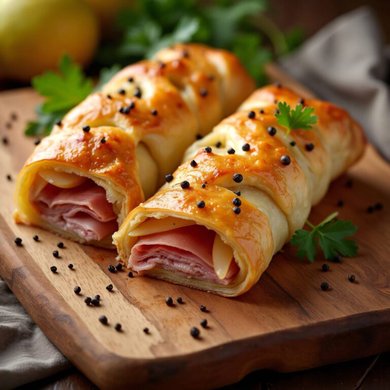 Steaks im Strudelteig Rezept
