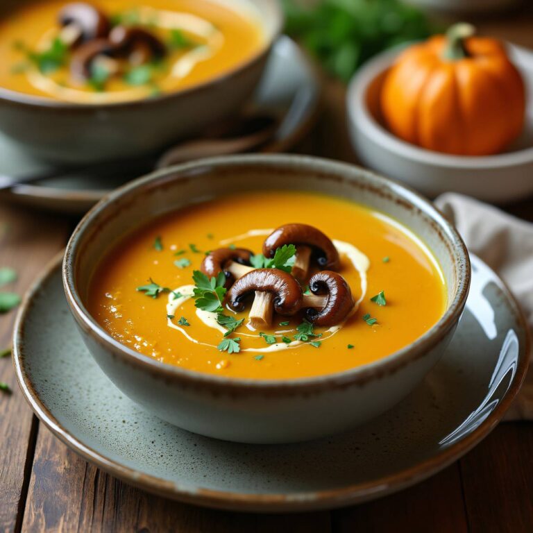 Steinpilz-Cremesuppe Rezept