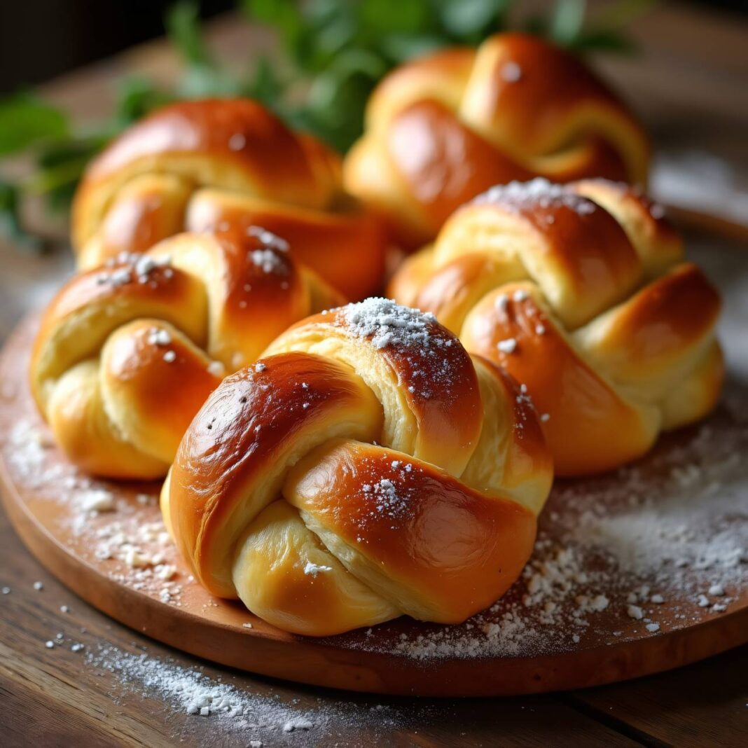 Striezel-Knoten Rezept Striezel-Knoten Rezept