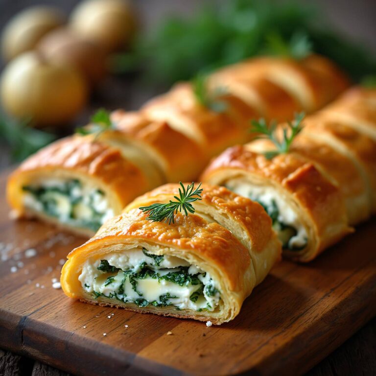 Strudel mit Frischkäsefüllung Rezept