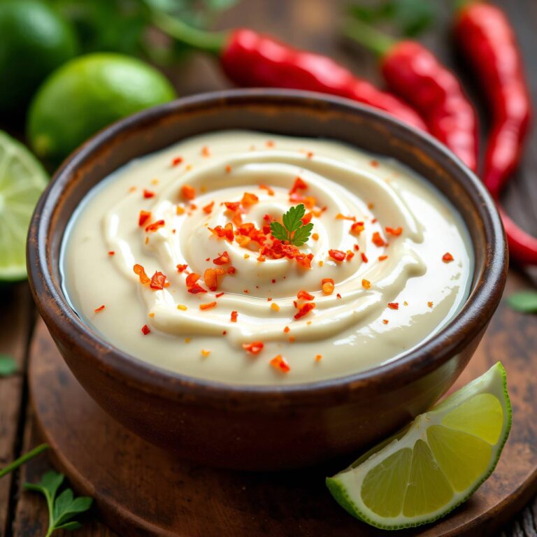 Süss-saure Joghurtsauce (Fondue oder Dip) Rezept