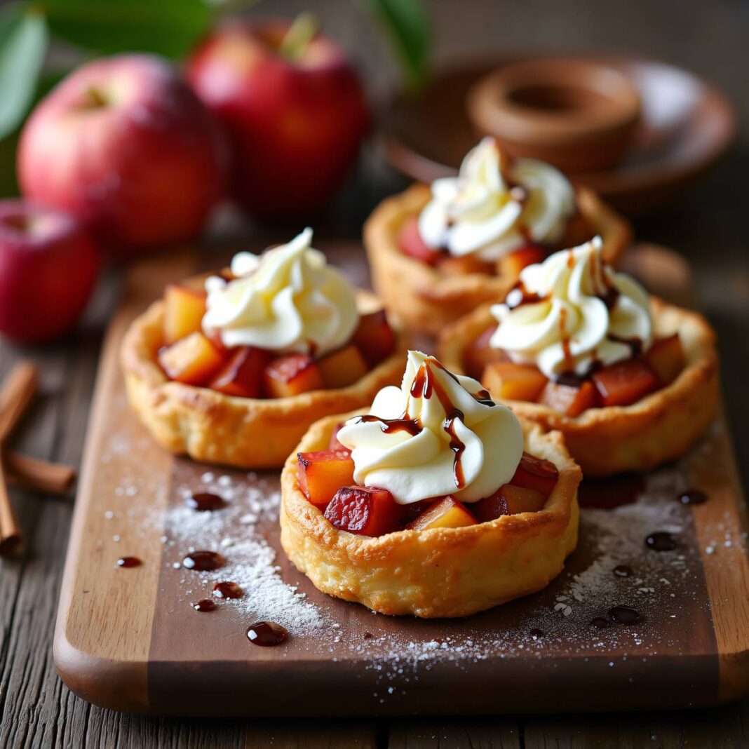 Süsse Apfel-Quark-Blätterteig-Pastete Rezept Süsse Apfel-Quark-Blätterteig-Pastete Rezept