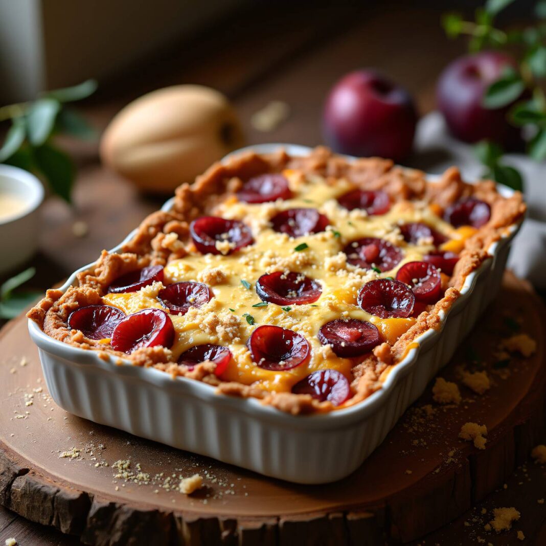 Süsse Zwetschgenlasagne Rezept Süsse Zwetschgenlasagne Rezept