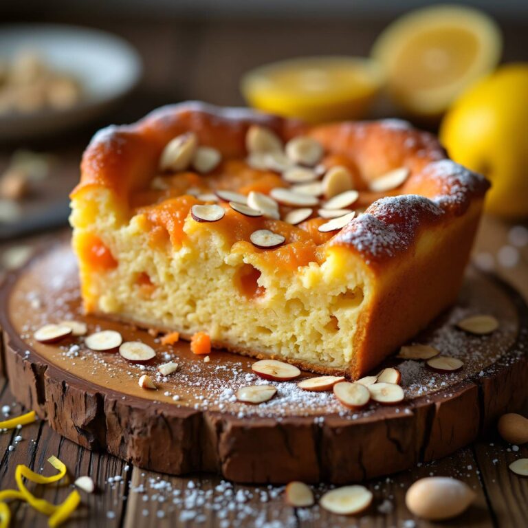 Süsser Apfel-Karotten-Grießauflauf Rezept