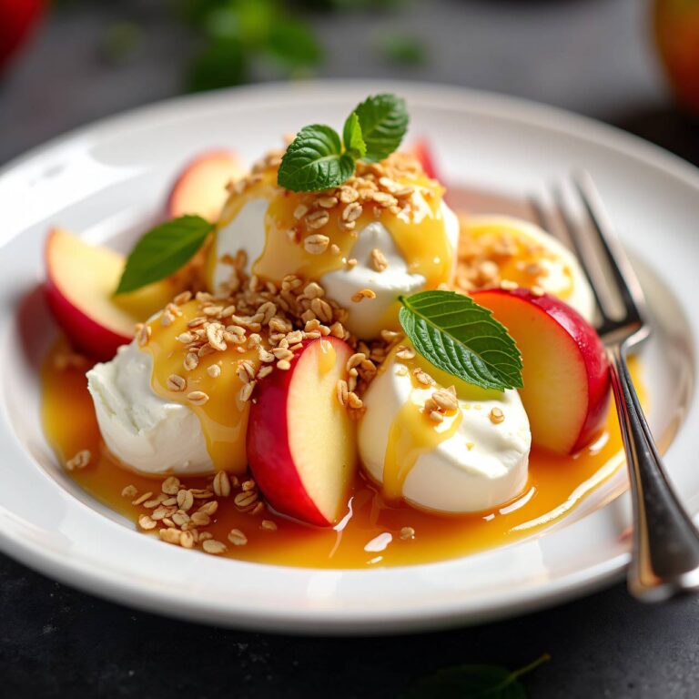 Süsser Apfel-Ricotta-Salat Rezept