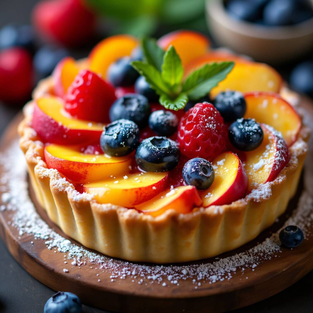 Süsser Blechkuchenguss für Früchteblechkuchen Rezept Süsser Blechkuchenguss für Früchteblechkuchen Rezept