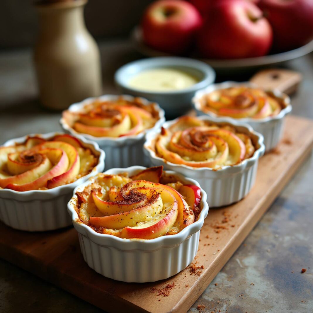 Süsser Griess-Apfelgratin Rezept Süsser Griess-Apfelgratin Rezept