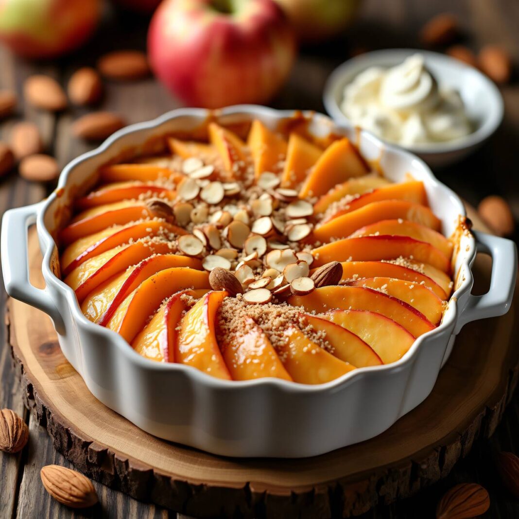 Süsses Süsskartoffelgratin mit Äpfeln Rezept Süsses Süsskartoffelgratin mit Äpfeln Rezept