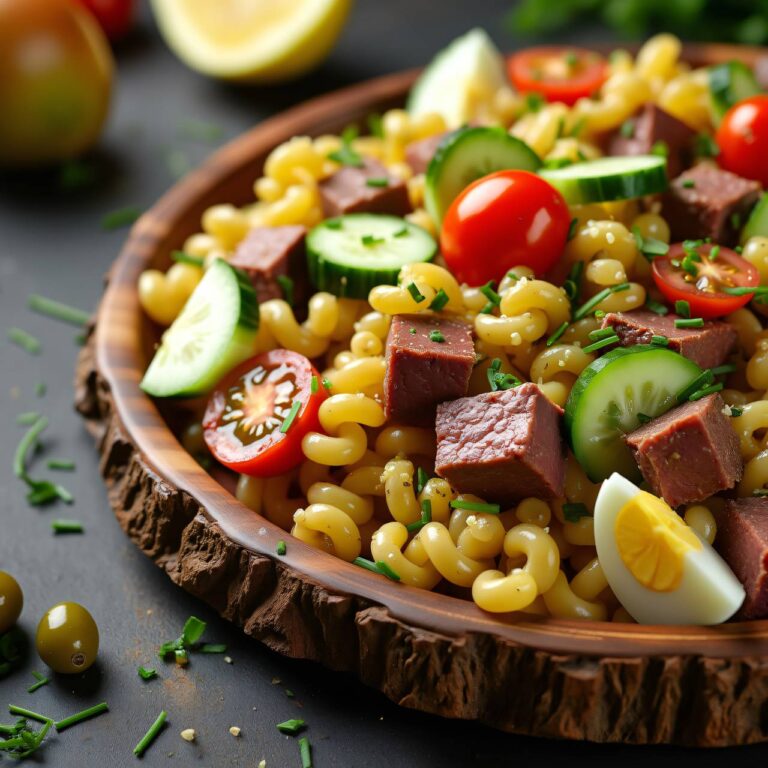 Tafelspitz-Nudelsalat Rezept