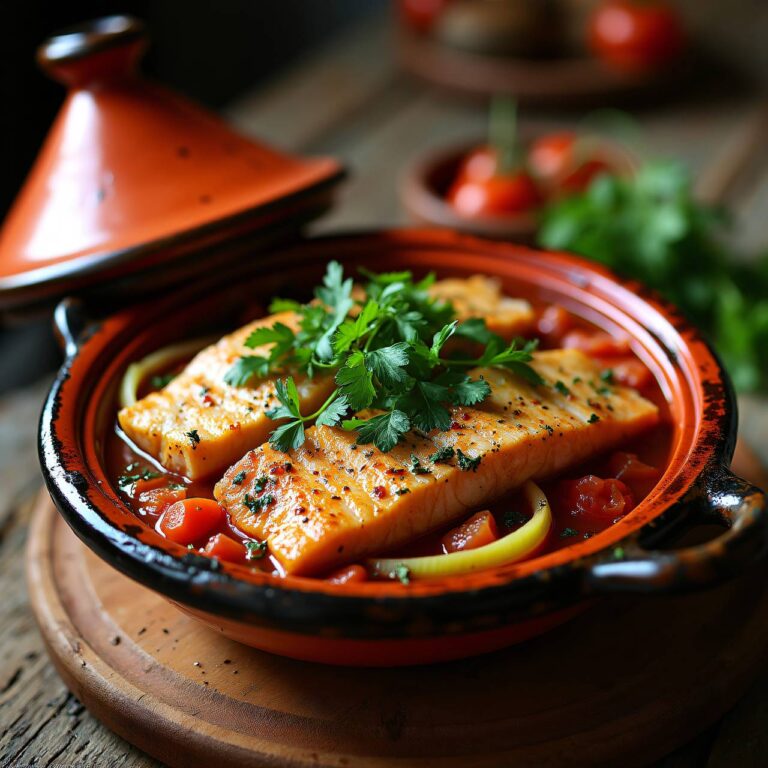 Tajine de poisson (Fisch marokkanische Art) Rezept